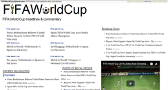 Desktop Screenshot of fifaworldcup.sporati.com