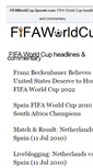 Mobile Screenshot of fifaworldcup.sporati.com
